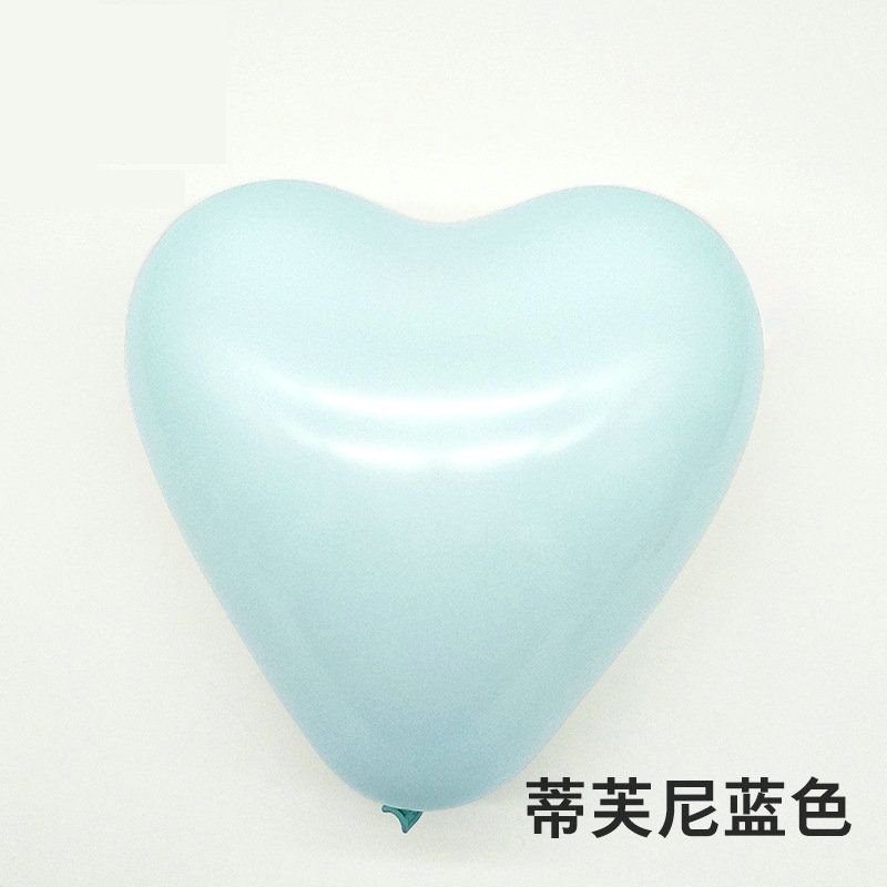 Creative Wedding Party Heart-Shaped Macaroon Balloon Decoration 100 Bag