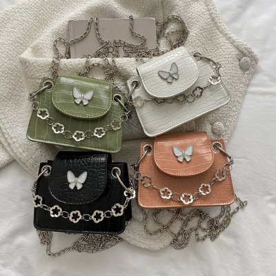 Fashion Butterfly Chain Mini Messenger Bag