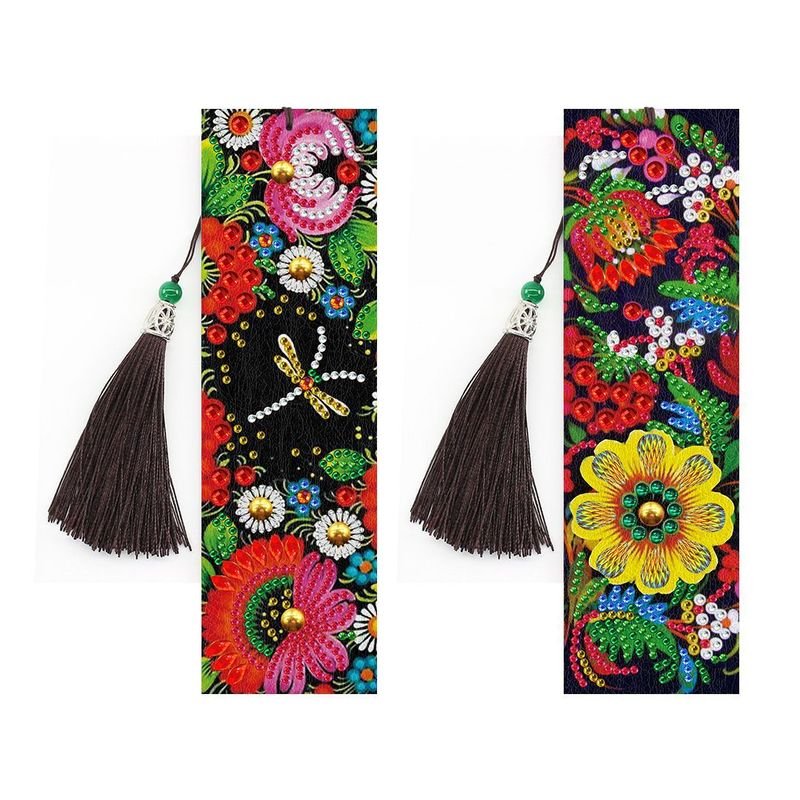 Fashion Bright Diamond Special-Shaped Handmade DIY 5D Diamond Painting Bookmark