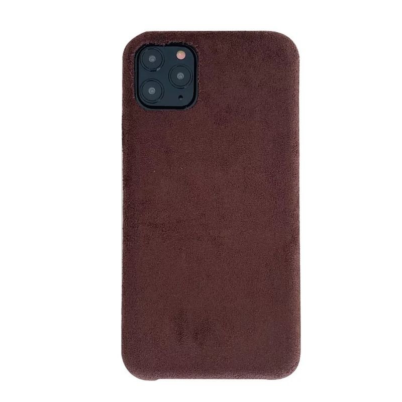 Winter Iphone16 Phone Case Solid Color Plush Cover