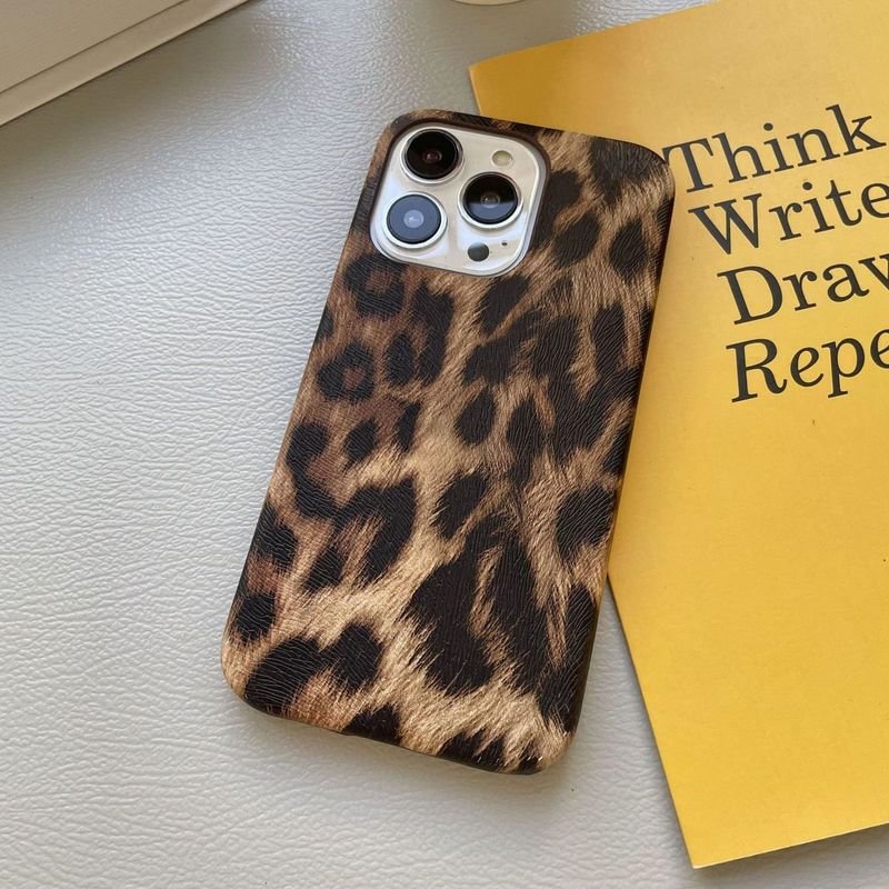 Fashion Leopard Printing Apple Phone Protective Case