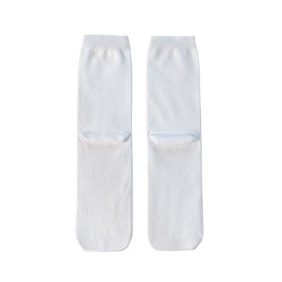 White Digital Printing Blank Custom Screw Socks