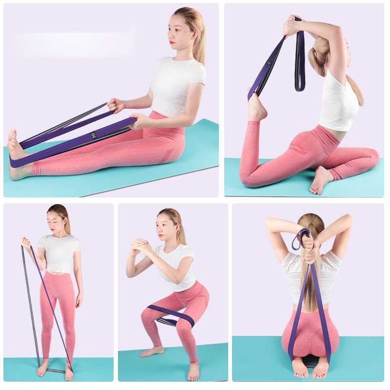 Sports Yoga Stretch Band Resistance Stretch Stretch Band Combination Set