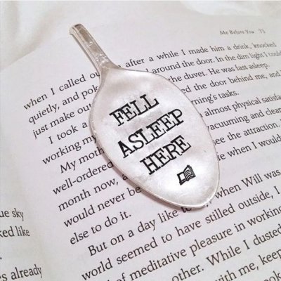 Simple Creative Funny Spoon Bookmark