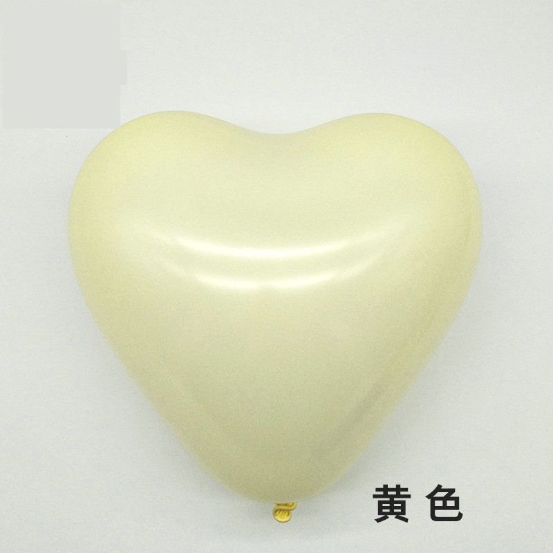 Creative Wedding Party Heart-Shaped Macaroon Balloon Decoration 100 Bag