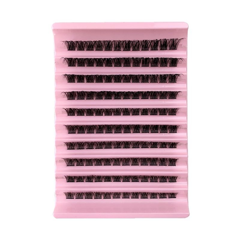 Women Simple Curly Segmented Self-Grafting False Eyelashes