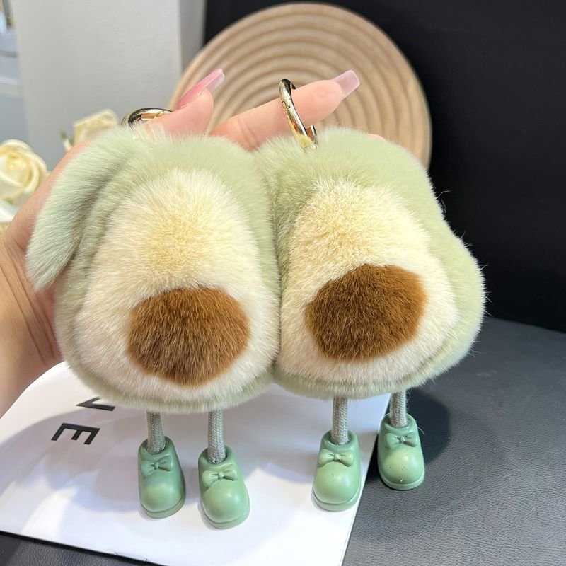 Cute Aocado Plush Doll Keychain