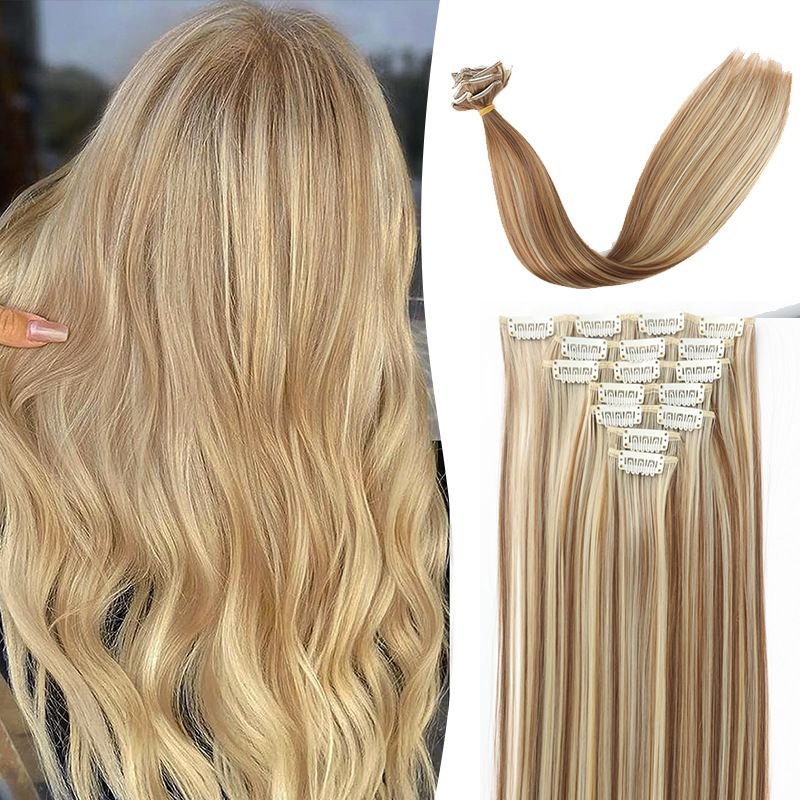 Women Fashion Long Straight Hair Wig Hair Twig