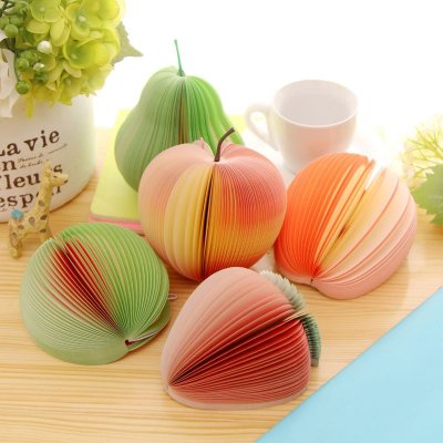 150 Sheets Creative Stationery Cute Fruit Shape Note Paper Memo Pad