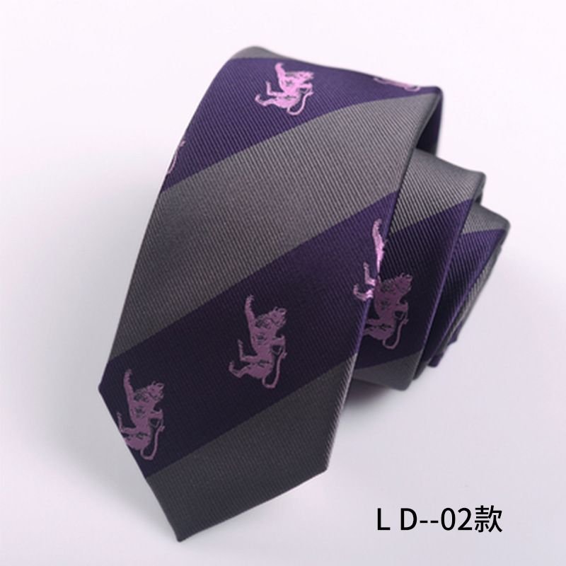 Men Simple Fashion Business Stripe Dress Tie