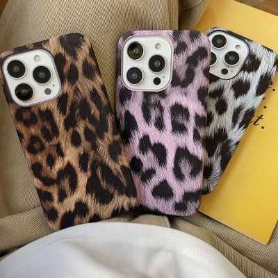 Fashion Leopard Printing Apple Phone Protective Case