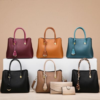 Women Retro Large-Capacity Handbag Sets