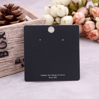 Earring Card Jewelry Packaging Cardboard