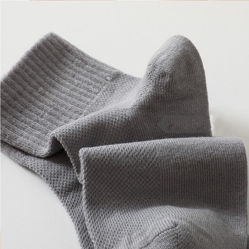 98 Cotton Boys Girls Summer Thin Seamless Breathable Sweat Absorbing Solid Color Custom Quarter Socks