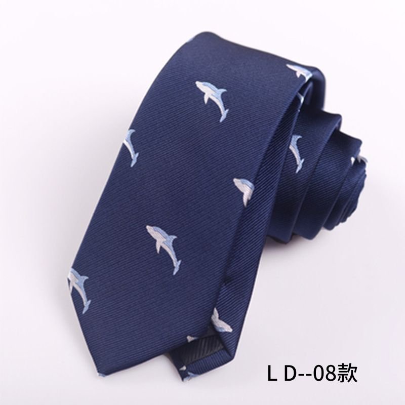 Men Simple Fashion Business Stripe Dress Tie