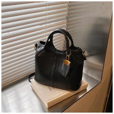 Women Retro Casual Large Capacity PU Shoulder Bag