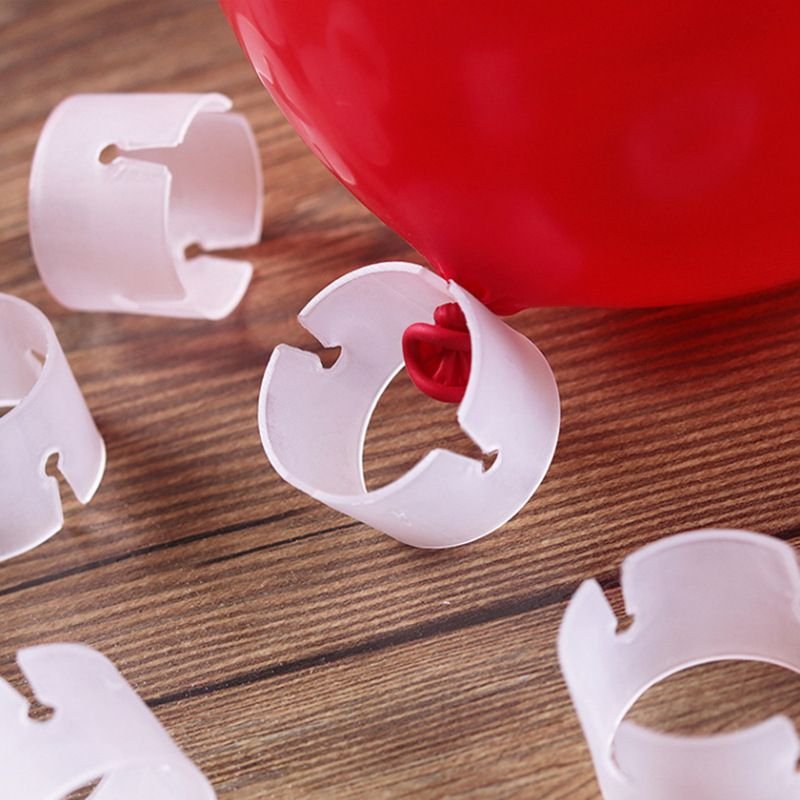 Party Decoration Balloon Arch Bracket Clasp Plastic Accessories 50-Bag