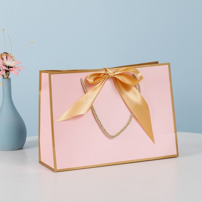 Simple Jewelry Clothing Bow Packaging Bag