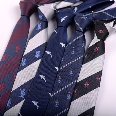 Men Simple Fashion Business Stripe Dress Tie