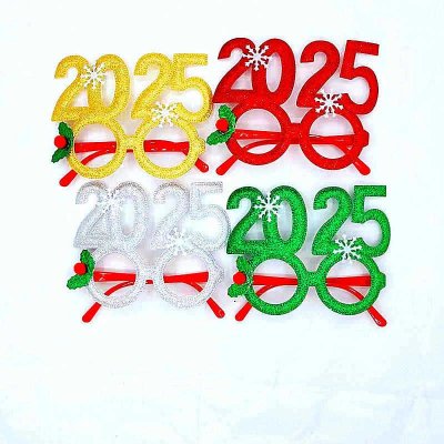 2025 New Year Christmas Party Glasses