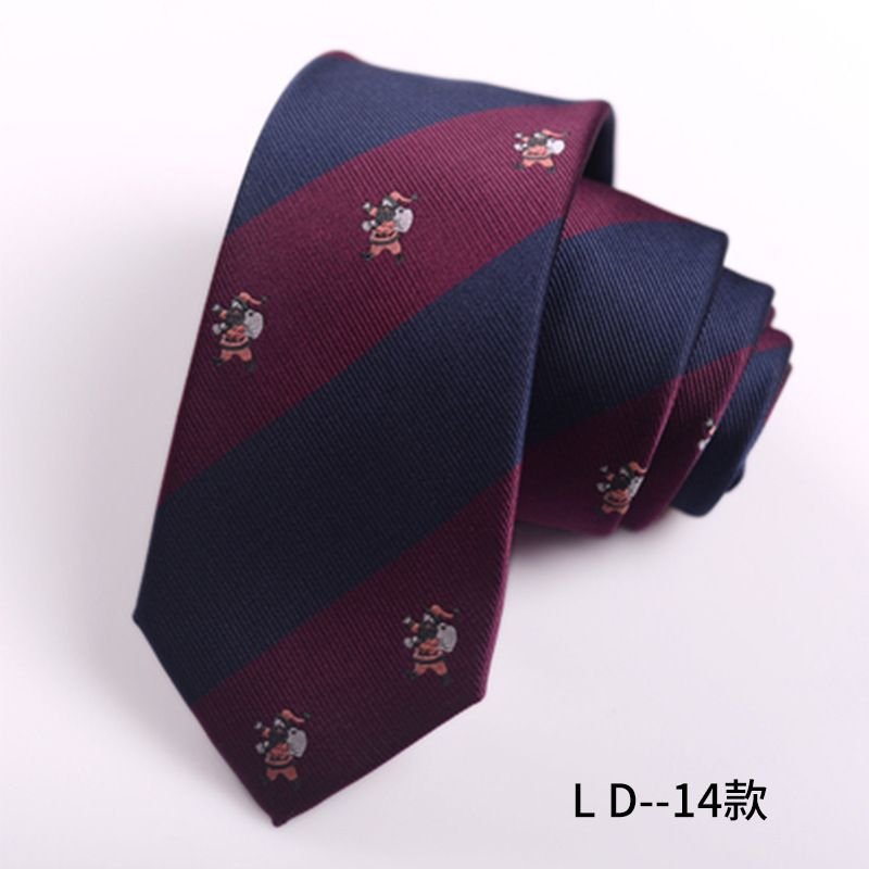 Men Simple Fashion Business Stripe Dress Tie