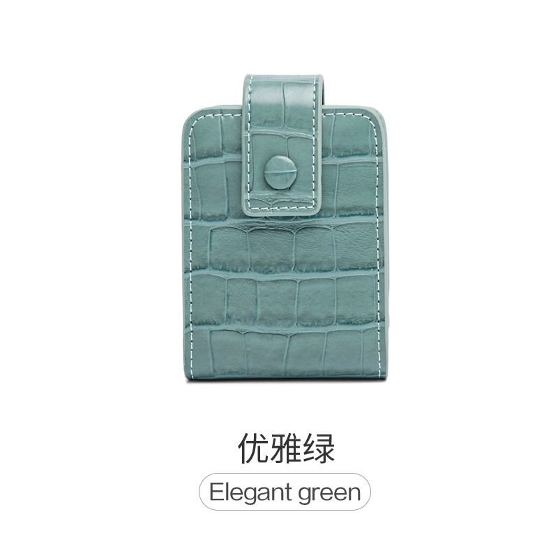 Women Fashion Crocodile Mini Portable Purses