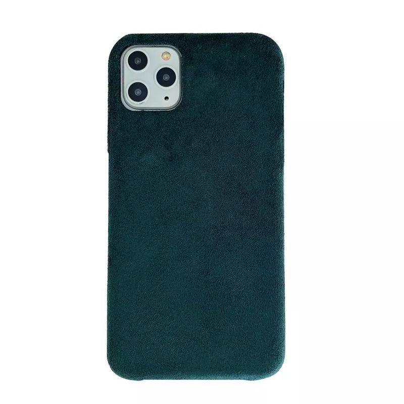 Winter Iphone16 Phone Case Solid Color Plush Cover